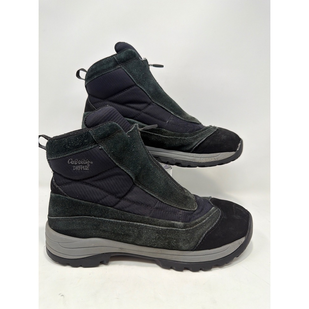 Cabelas Dry Plus‎ Insulated Zip Front Winter Boots Womens Size 10D  Waterproof